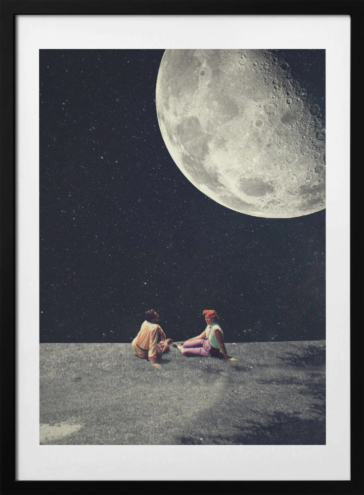 I Gave You the Moon for a Smile - Art Print by Frank Moth