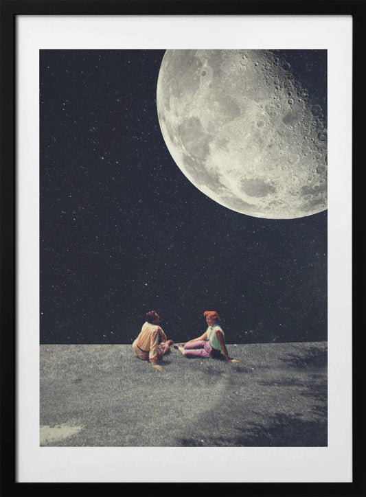 I Gave You the Moon for a Smile - Art Print by Frank Moth