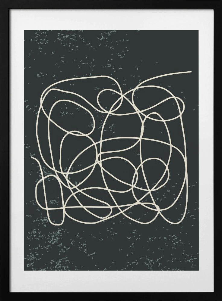 Black and White Lines #1 - Art Print by jay stanley