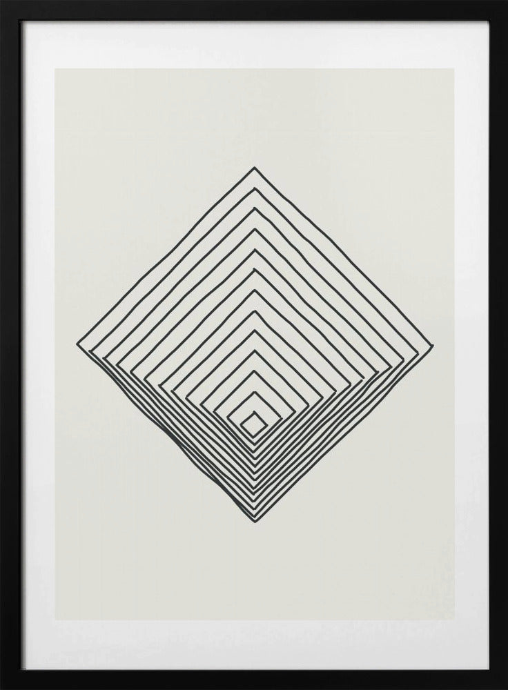Imperfect Lines #1 - Art Print by jay stanley