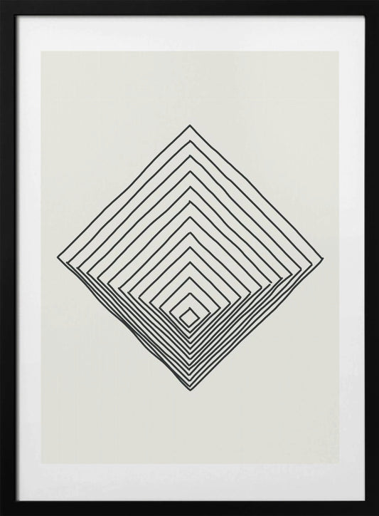 Imperfect Lines #1 - Art Print by jay stanley