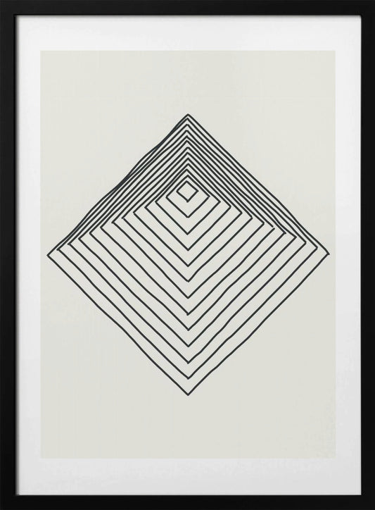 Imperfect Lines #2 - Art Print by jay stanley