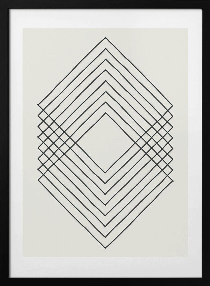 Imperfect Lines #3 - Art Print by jay stanley