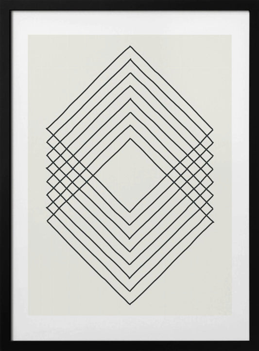 Imperfect Lines #3 - Art Print by jay stanley