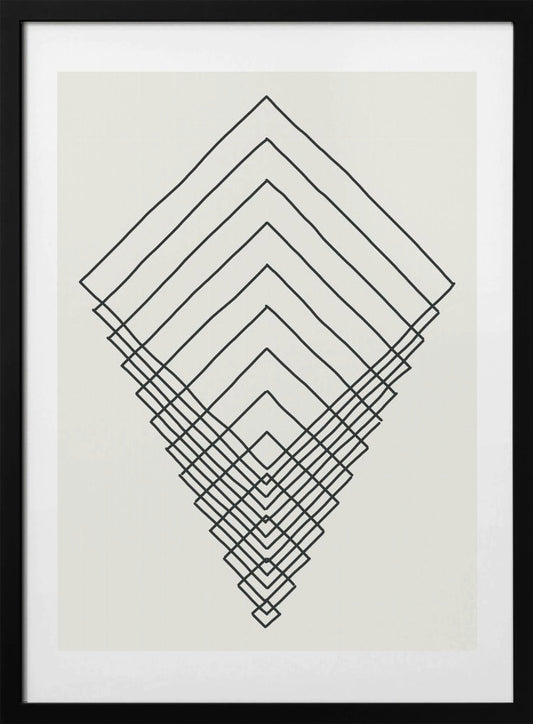 Imperfect Lines #5 - Art Print by jay stanley