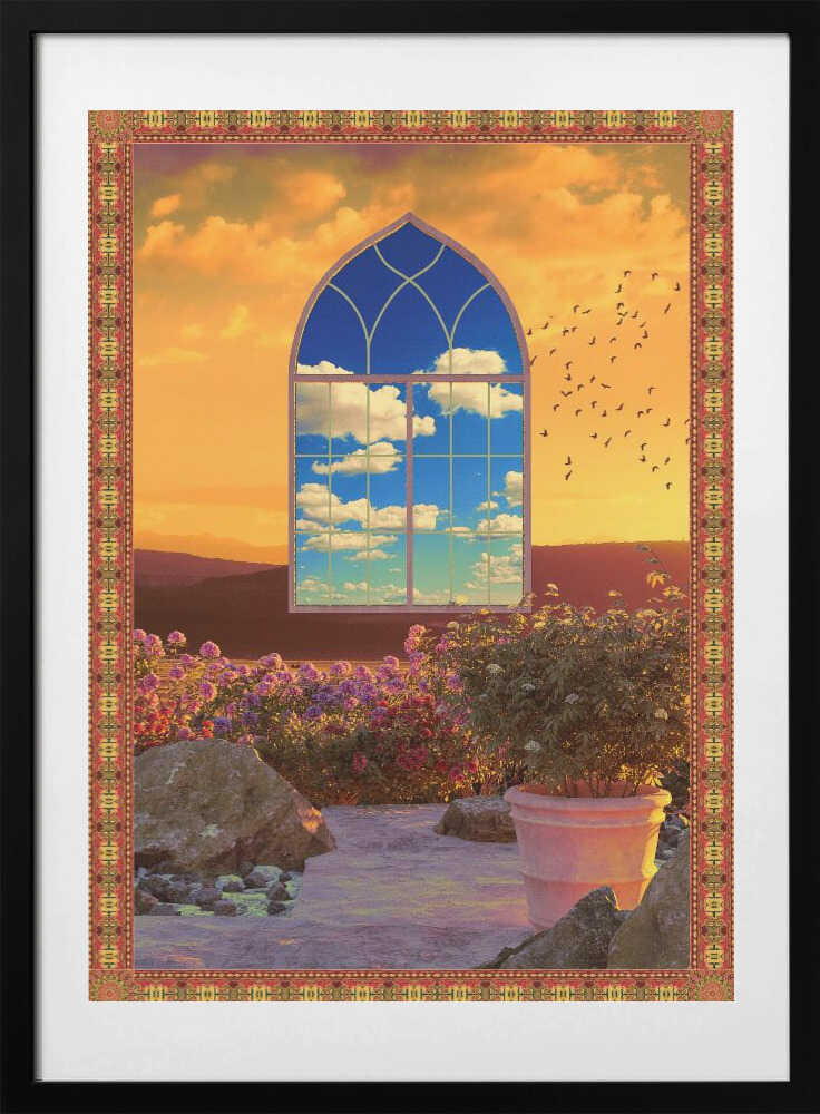 Floating Window - Art Print by CosmoZach