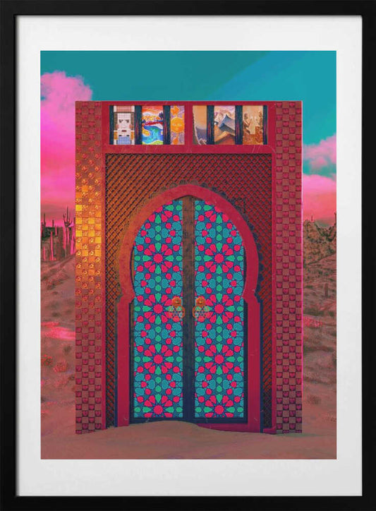 Khalid's Door - Art Print by CosmoZach