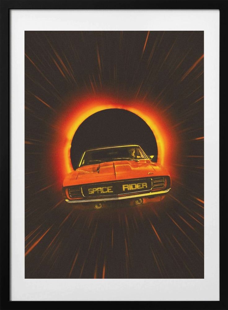 The Space Rider - Art Print by Taudalpoi