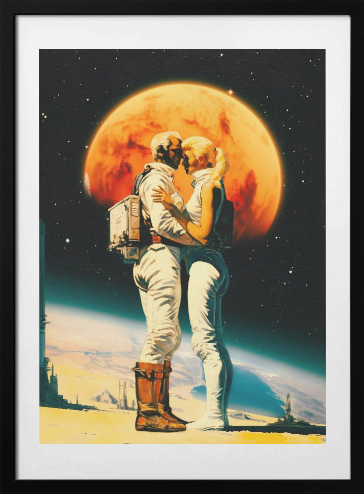 Intergalactic Love - Art Print by Taudalpoi