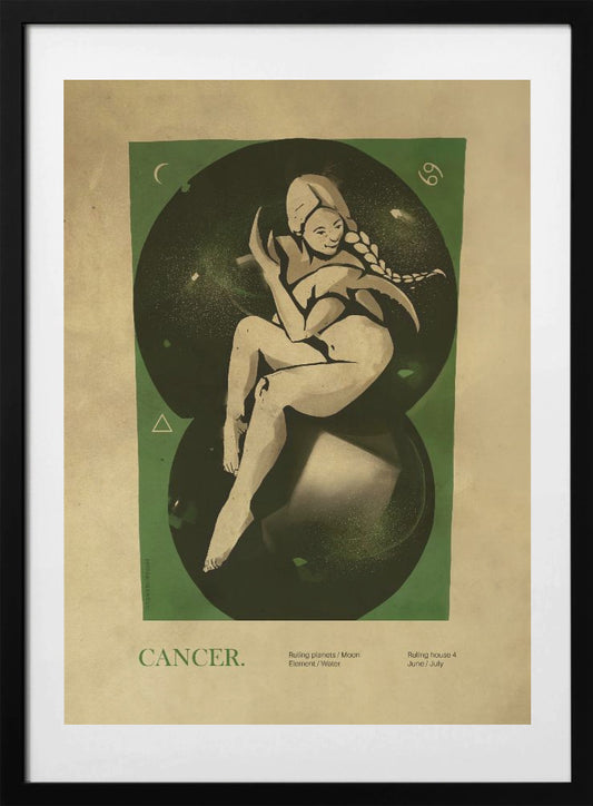 Cancer print - Art Print by Dion Gem