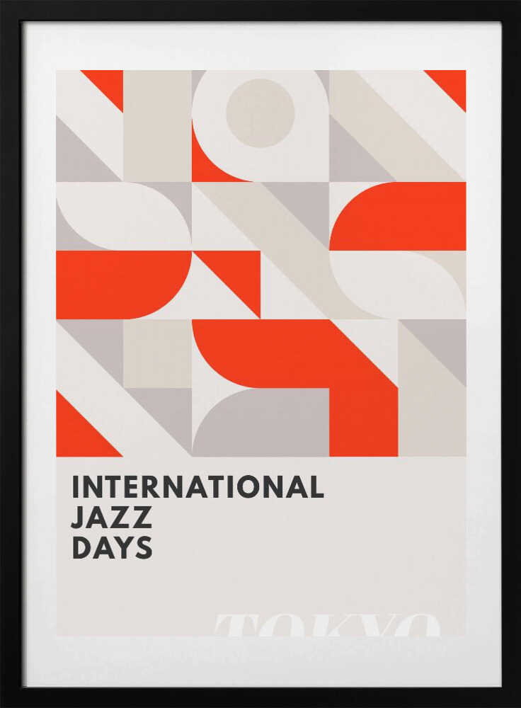 Jazz Days Tokyo - Art Print by Kubistika