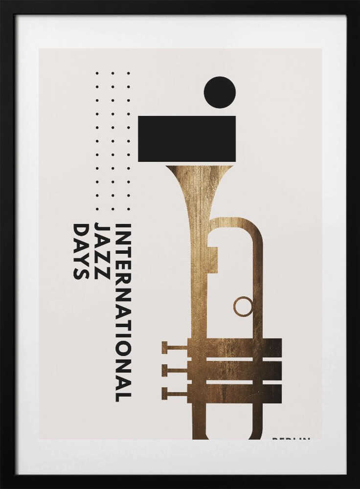 Jazzy Days 1 - Art Print by Kubistika