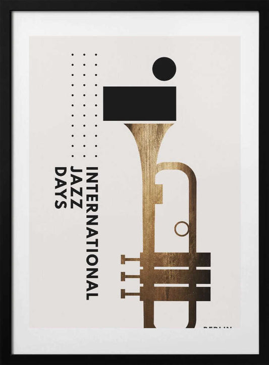 Jazzy Days 1 - Art Print by Kubistika