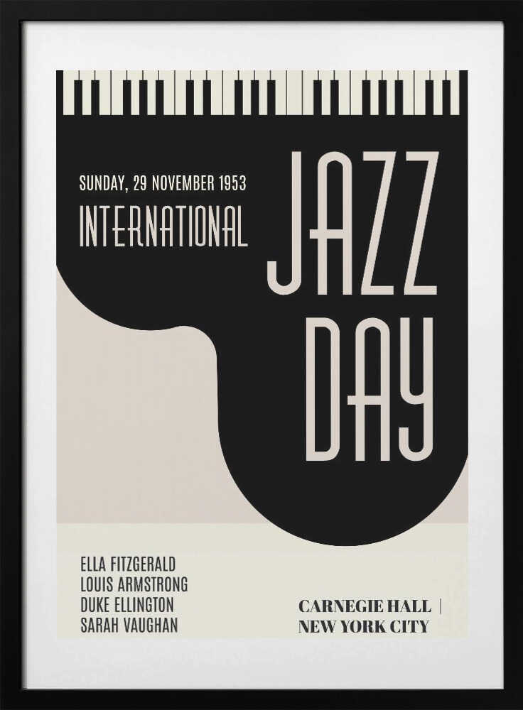 Jazzy Days - Art Print by Kubistika