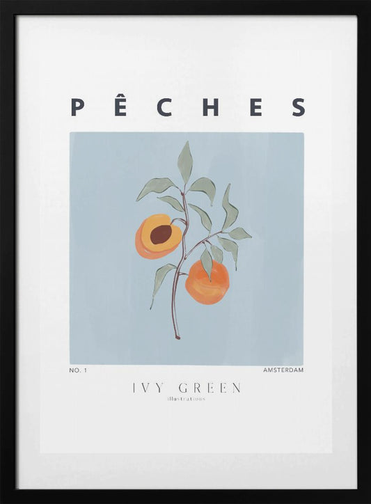 Peaches - Art Print by Ivy Green Illustrations