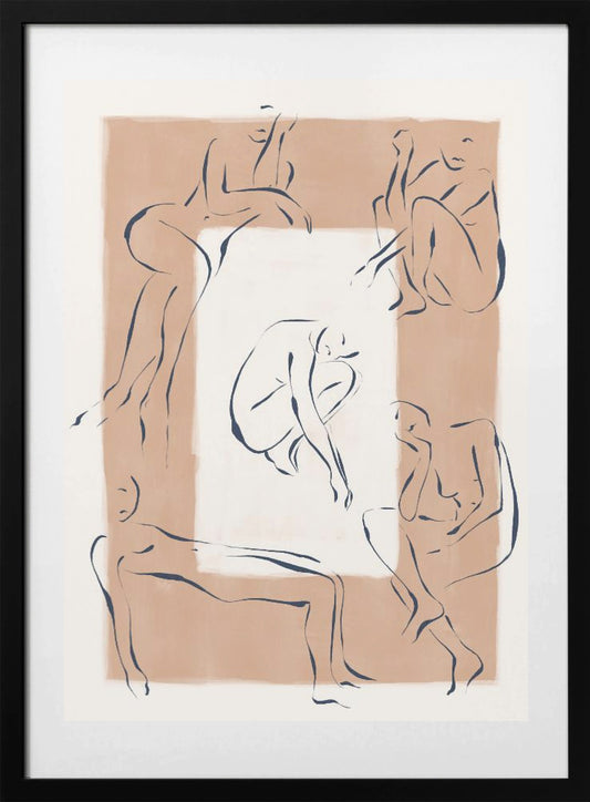 Strike a Pose - Art Print by Ivy Green Illustrations