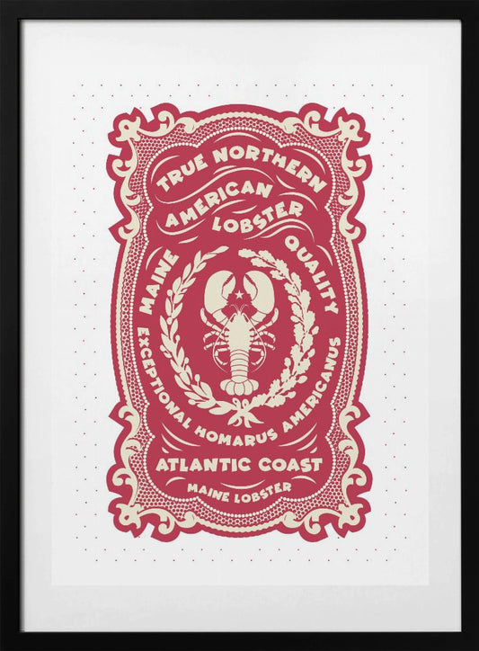 Red Lobster - Art Print by Dion Gem