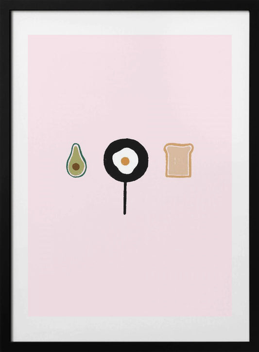 Brunch - Art Print by Aislinn Simmonds