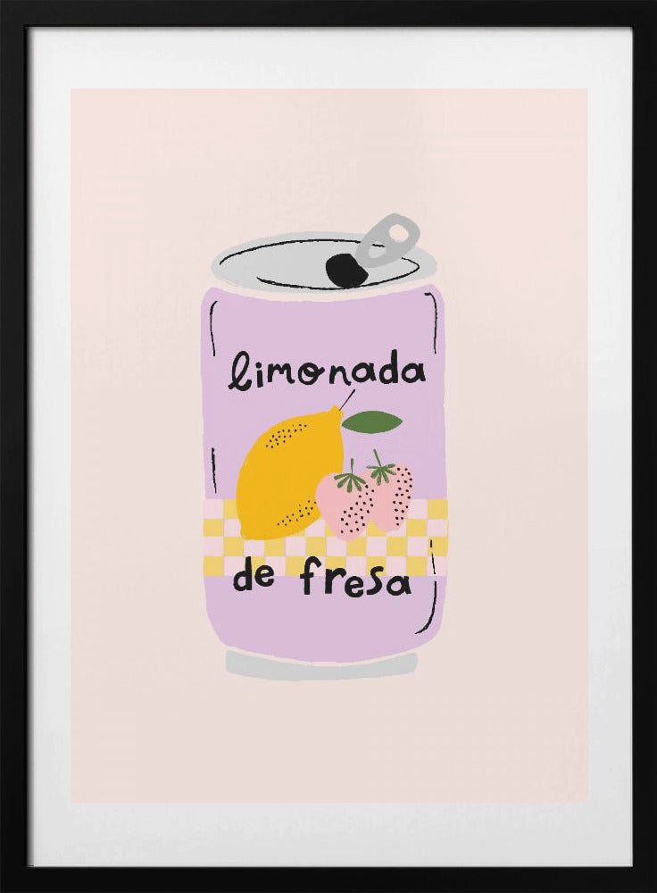 Strawberry Lemonade - Art Print by Aislinn Simmonds