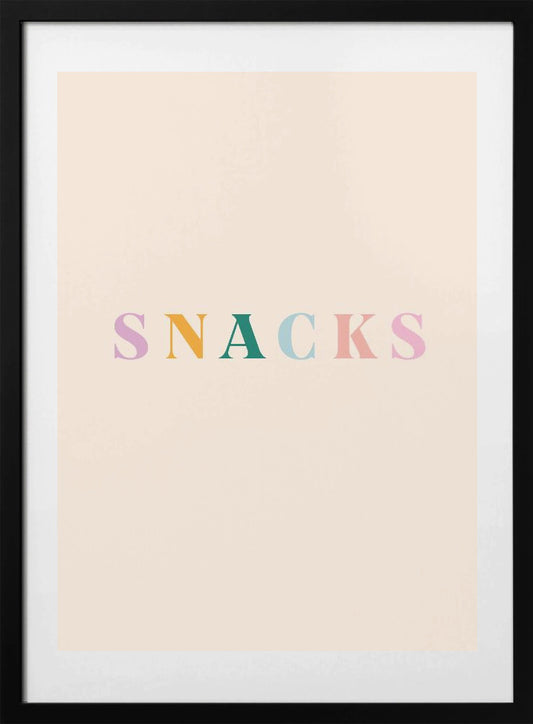 Snacks - Art Print by Aislinn Simmonds