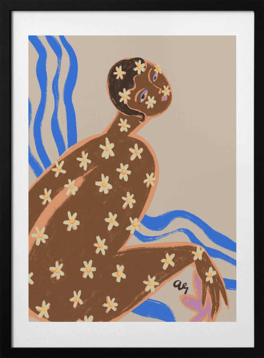 Blooming Daisy - Art Print by Arty Guava