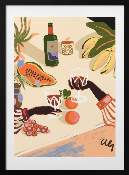 Cheers To You - Art Print by Arty Guava