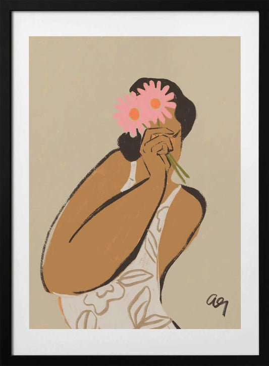 Mask - Art Print by Arty Guava