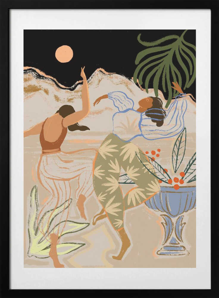 Moonlightdance - Art Print by Arty Guava