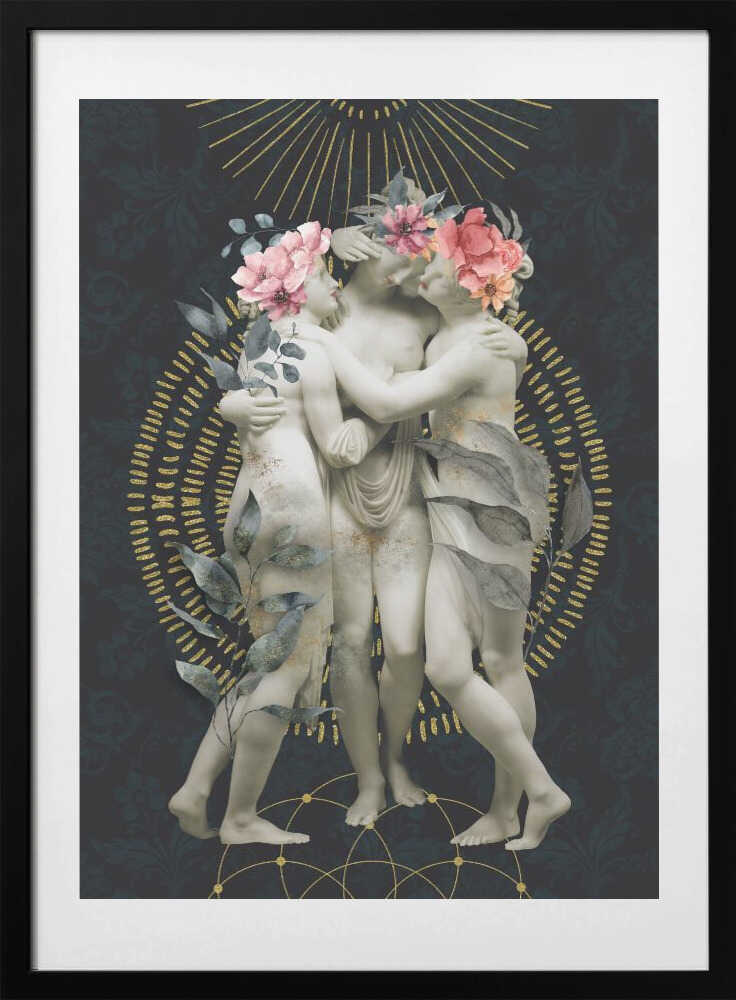 Tribute To the Delicate Strength of Women Iv - Art Print by Andrea Haase