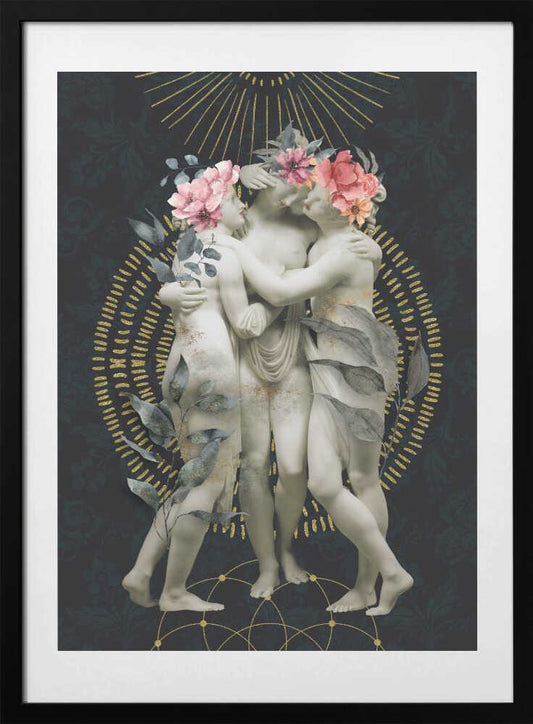 Tribute To the Delicate Strength of Women Iv - Art Print by Andrea Haase