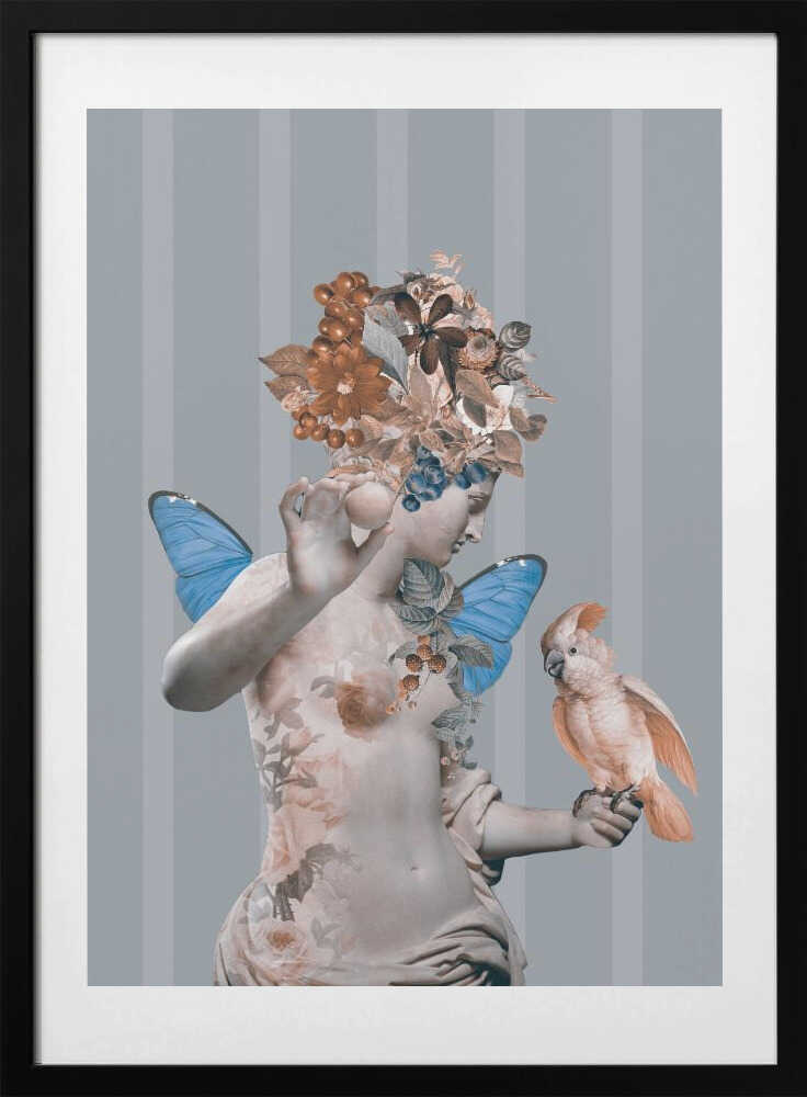 Tribute To the Delicate Strength of Women Vi - Art Print by Andrea Haase
