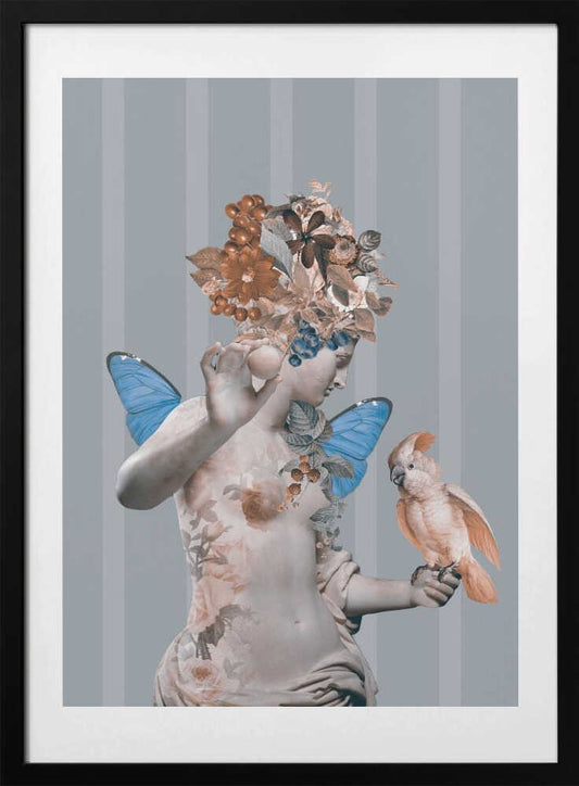 Tribute To the Delicate Strength of Women Vi - Art Print by Andrea Haase