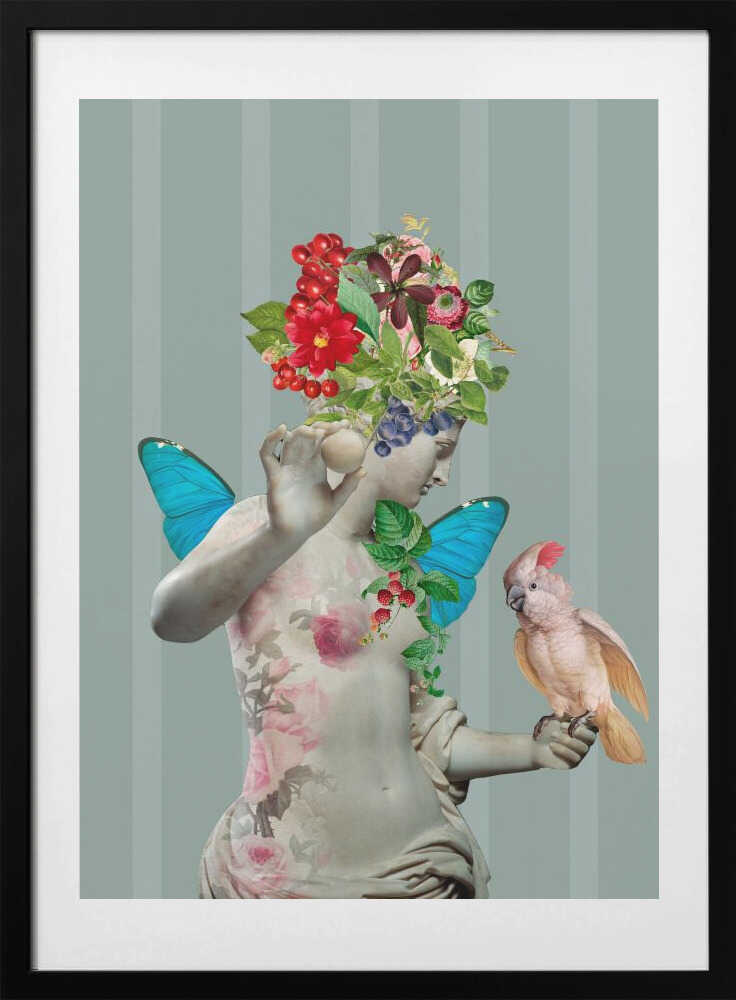 Tribute To the Delicate Strength of Women Vii - Art Print by Andrea Haase