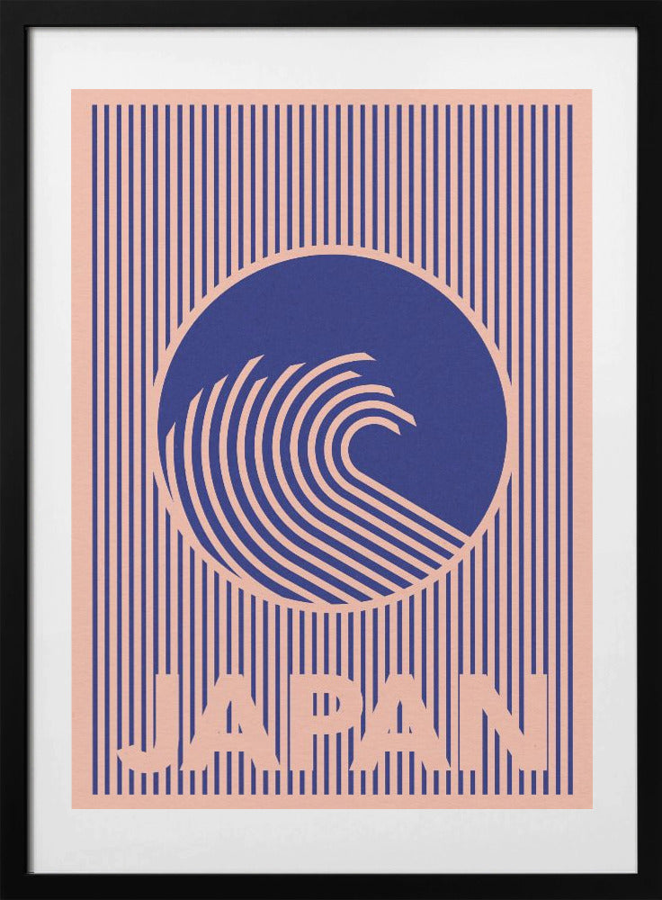 Great Wave of Japan - Art Print by Rosi Feist