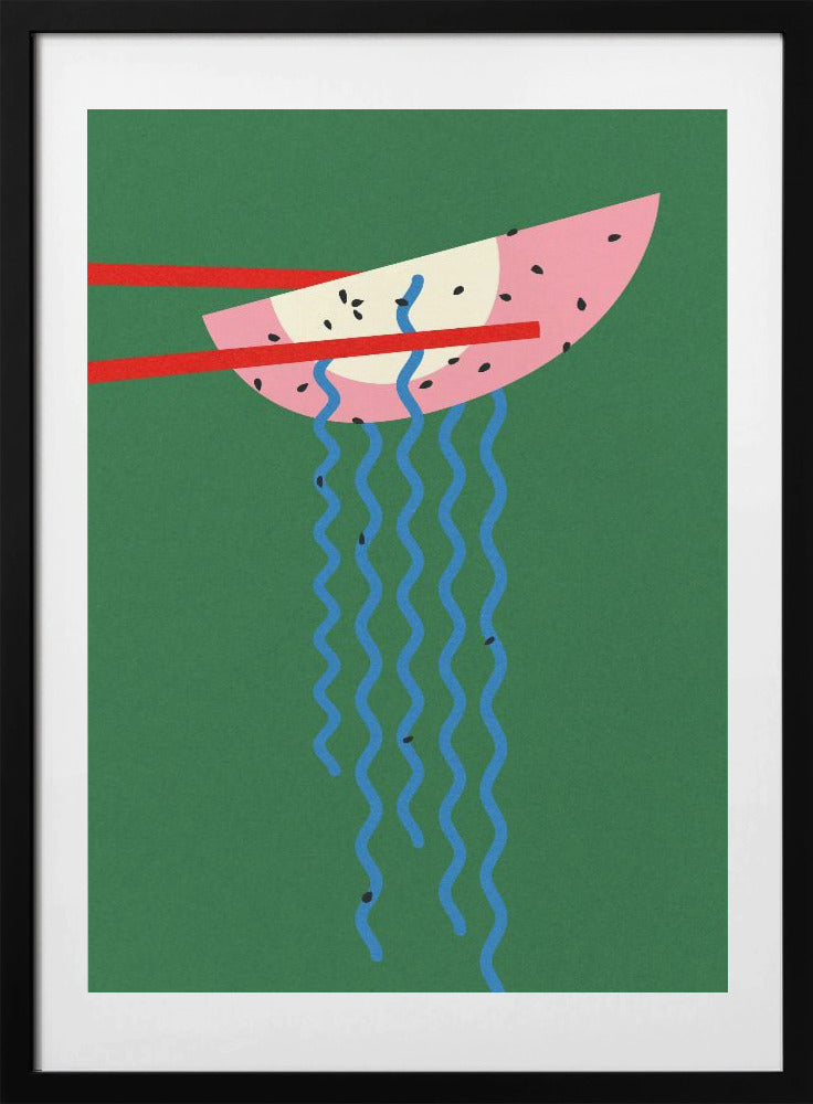 Hollywood Ramen - Art Print by Rosi Feist