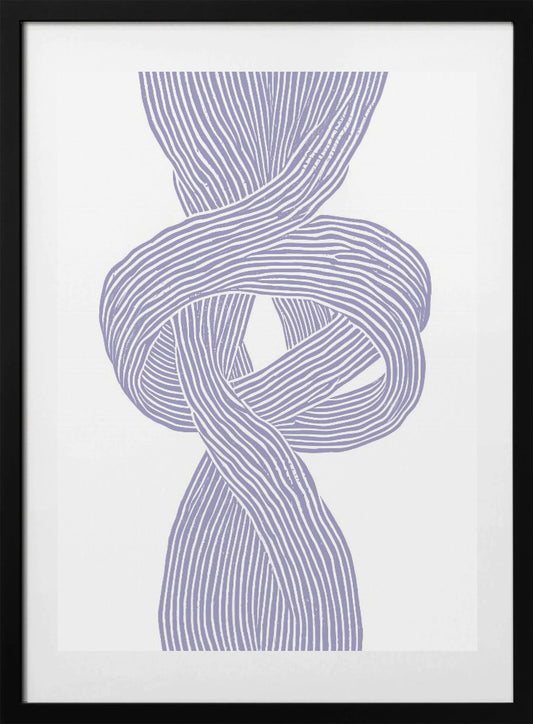 Entwined Currents - Art Print by Treechild