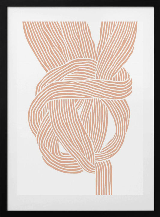 Endless Loop Lines - Art Print by Treechild