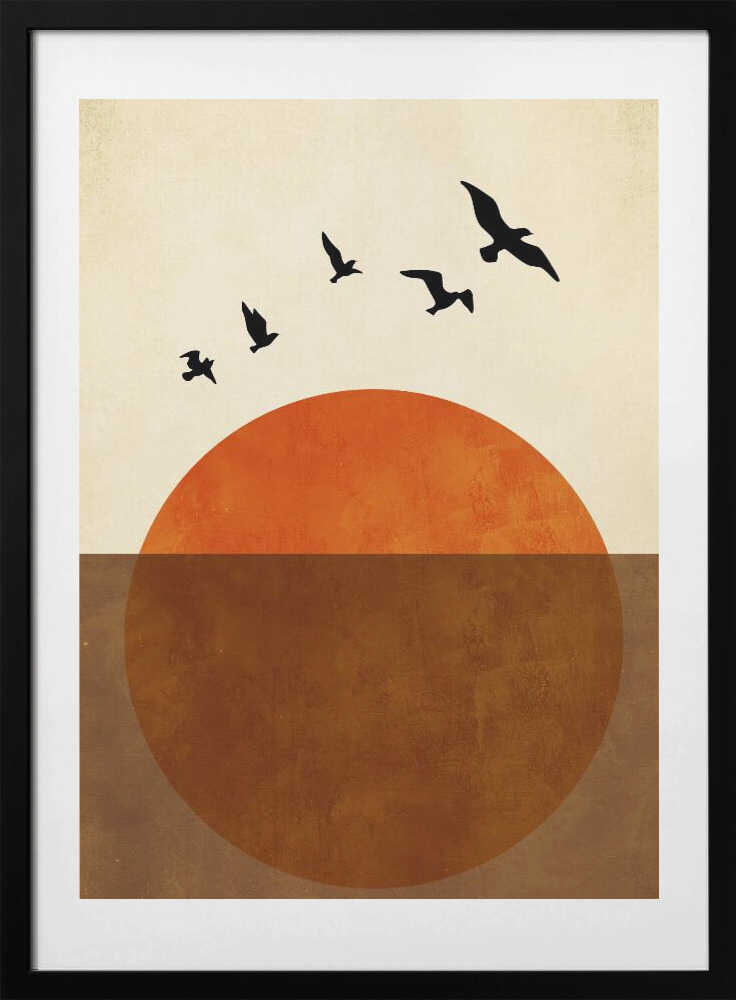 Up and Away - Art Print by Kubistika