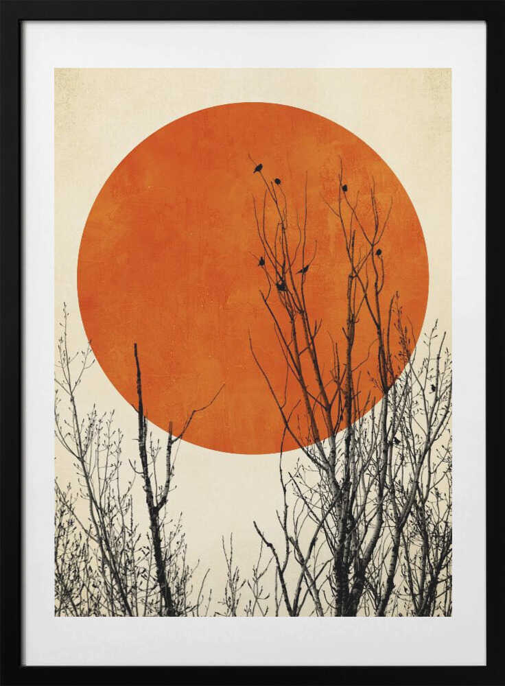 Winter Glow - Art Print by Kubistika