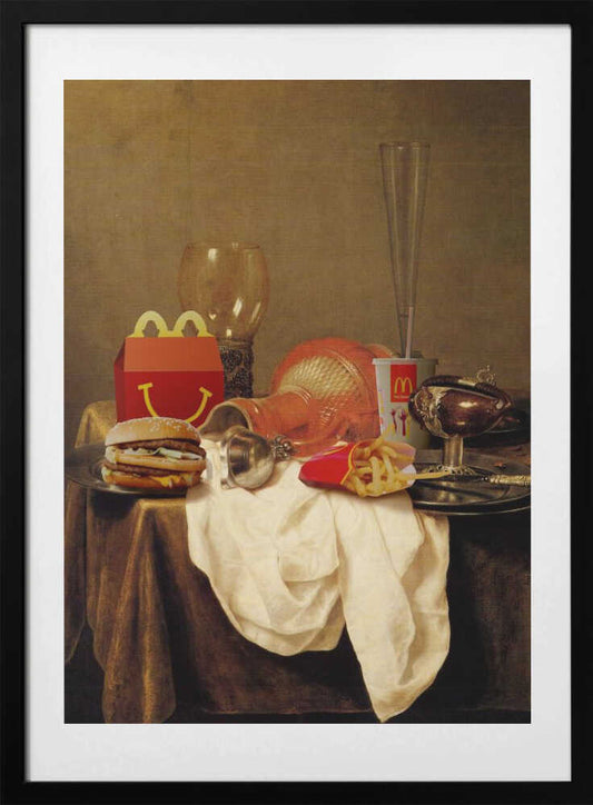 Classic dinner - Art Print by Artem Pozdniakov