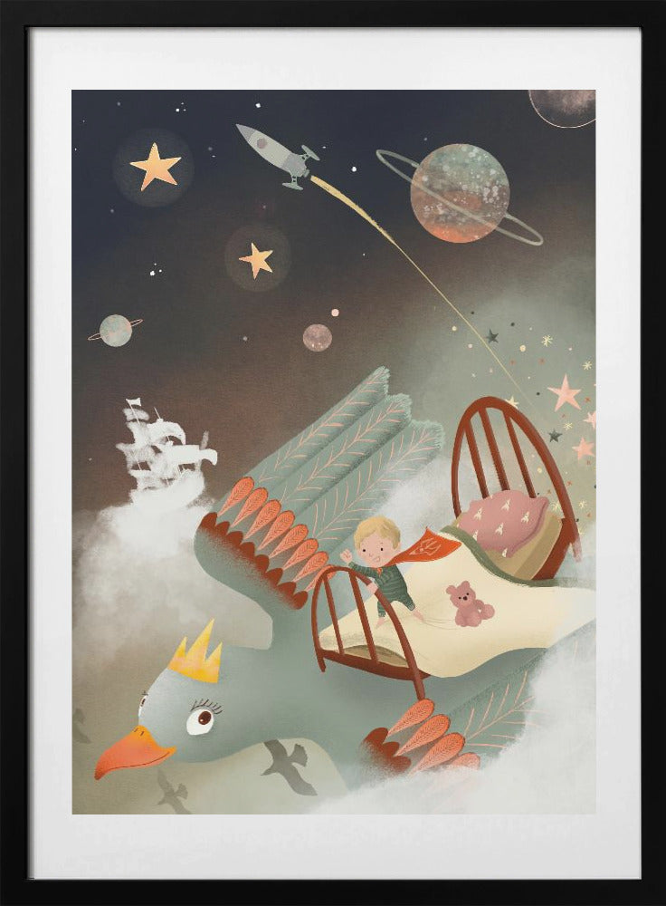 Dreamland - Art Print by Goed Blauw