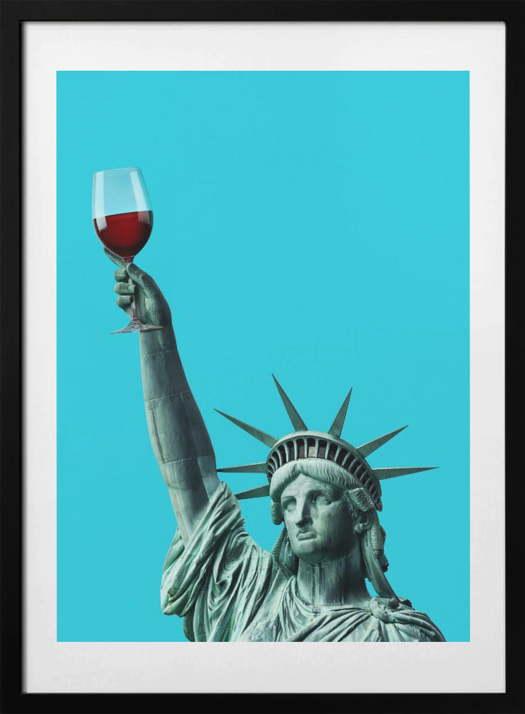 Liberty of Drinking - Art Print by Artem Pozdniakov