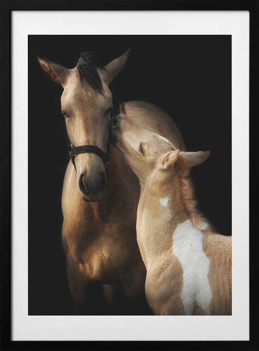 I love you mommy - Art Print by Helena GARCIA HUERTAS
