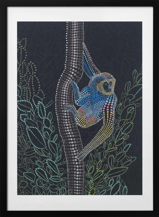 Thailand Gibbon - Art Print by Amy Diener