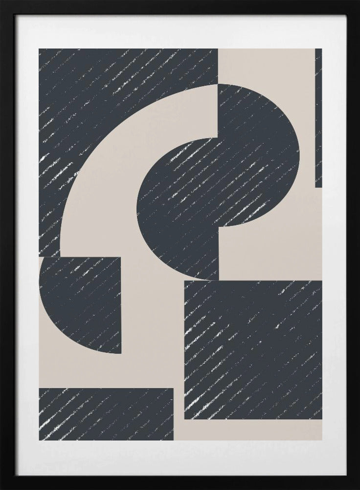 Geometric Harmony - Art Print by THE MIUUS STUDIO