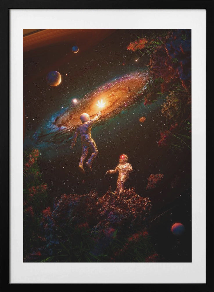 Follow the Light - Art Print by Nicebleed