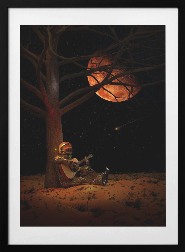 Moonlight Jam - Art Print by Nicebleed