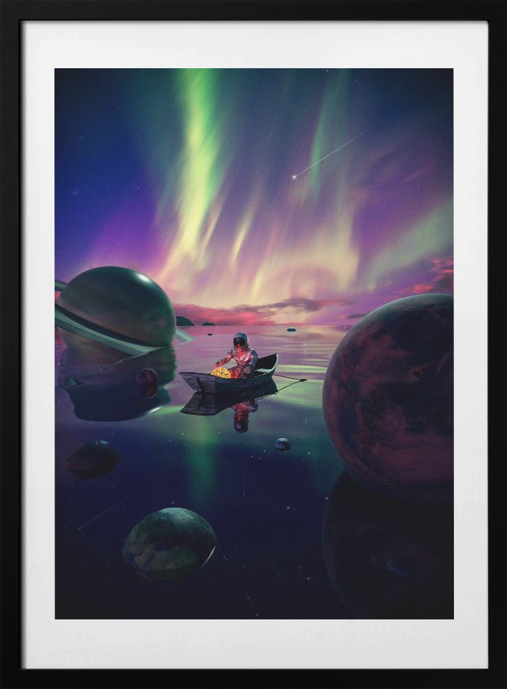 Star Collector - Art Print by Nicebleed