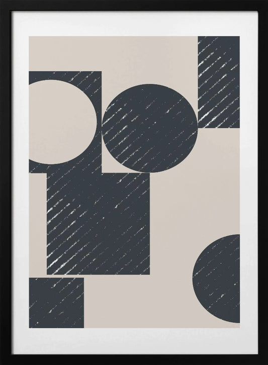 Geometry Harmony - Art Print by THE MIUUS STUDIO