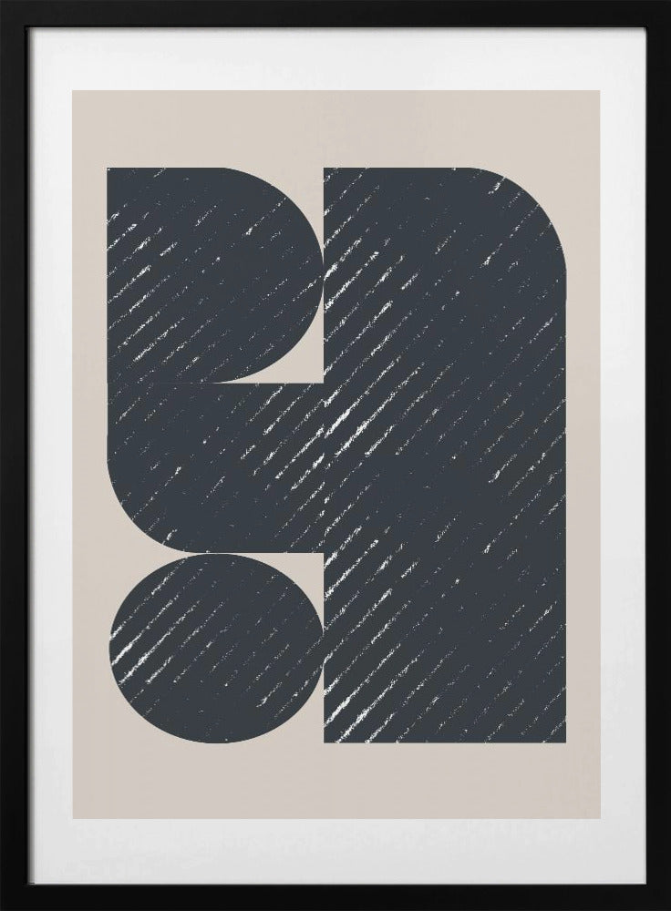 Geometric Harmony - Art Print by THE MIUUS STUDIO